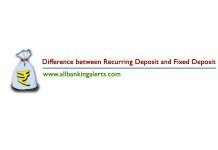 What is difference between Recurring Deposit and Fixed Deposit