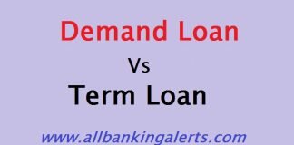 Difference between Demand Loan and Term Loan
