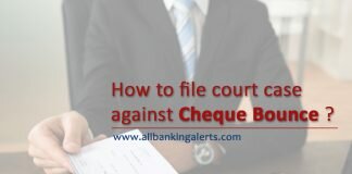 How to file court case against cheque bounce
